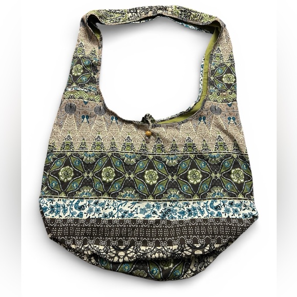 Old Navy Handbags - Old Navy Bohemian Patterned Hippie Shoulder Bag Crossbody Tote EUC